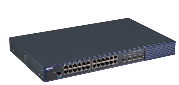 24-Port 10/100/1000BASE-T+4-Port SFP+ Switch Ruijie RG-S2910-24GT4XS-E