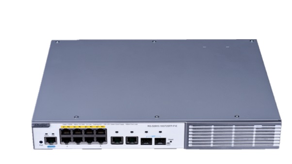 10-Port 10/100/1000BASE-T PoE Switch Ruijie RG-S2910-10GT2SFP-P-E