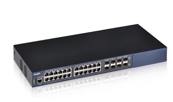 24-Port 10/100/1000Base-T PoE++8-Port GE SFP Switch Ruijie RG-S5750-24GT/8SFP-P