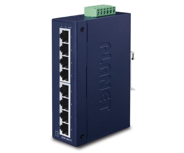 8-Port 10/100TX Fast Ethernet Switch PLANET ISW-801T