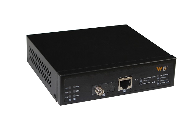 1-port 10/100/1000Base-T(X)+ 1-port 1000Base-F(X) Switch WINTOP YT-MC102-1GF1GT(S)