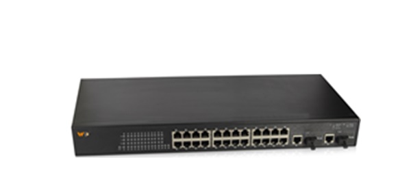 12-port 10/100/1000Base-T+12-port Gigabit PoE Switch WINTOP YT-CS1024-12GT12T-AT