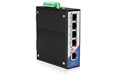 Switch WINTOP | 4-port Gigapit + 1-port Gigapit SFP Industrial DIN-Rail Switch WINTOP YT-RS205-1GF4GT