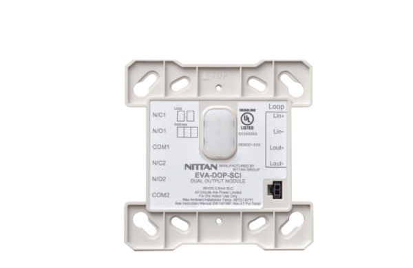 Relay Dual Output Module with SCI NITTAN EVA-DOP-SCI