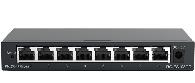 8-port Gigabit Unmanaged Switch RUIJIE RG-ES108GD