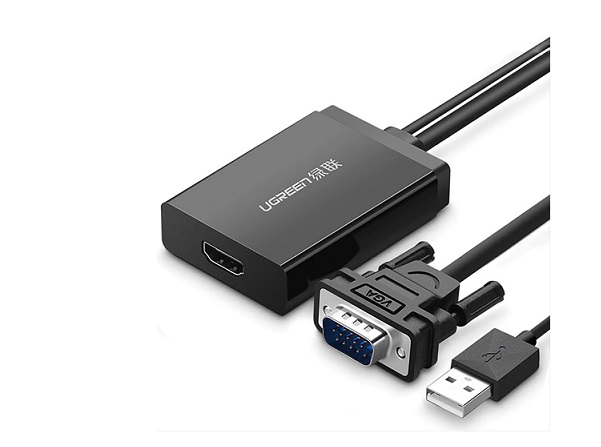 Cáp chuyển đổi VGA ra HDMI UGREEN MM106 (40213)