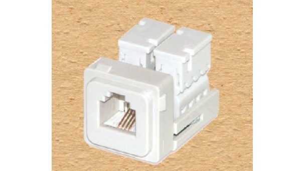 Ổ cắm điện thoại 4 dây SINO VANLOCK S30RJ40 