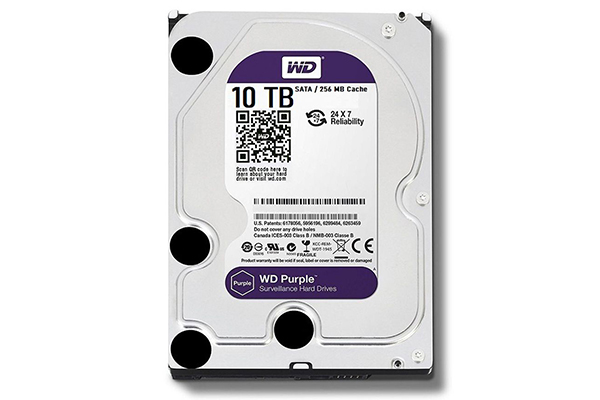 Ổ cứng chuyên dụng 10TB WESTERN PURPLE WD102PURZ