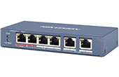 Switch PoE HIKVISION | 4-port 10/100Mbps Unmanaged PoE Switch HIKVISION DS-3E0106P-E/M