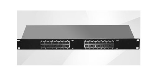 Switch chống sét HDTEC bảo vệ 16 cổng mạng RJ45 100Mbps