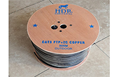 Cáp mạng HDPRO | Cáp mạng HDPRO Outdoor 2 đôi kèm nguồn 305 mét CAT3 FTP + 2C COPPER 