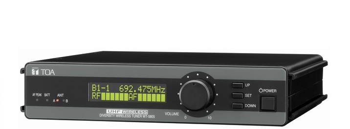 Bộ thu không dây UHF TOA WT-5805