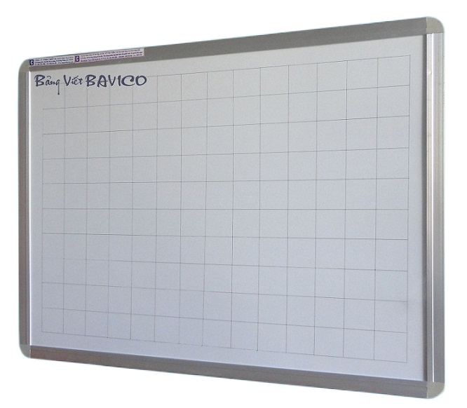 Bảng viết bút lông cao cấp BAVICO kích thước 100x120cm