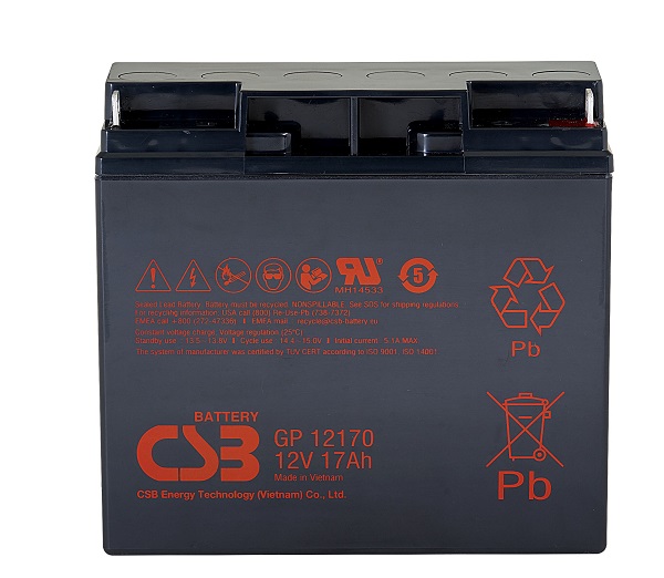 Ắc quy 12V-17AH CSB GP12170B1