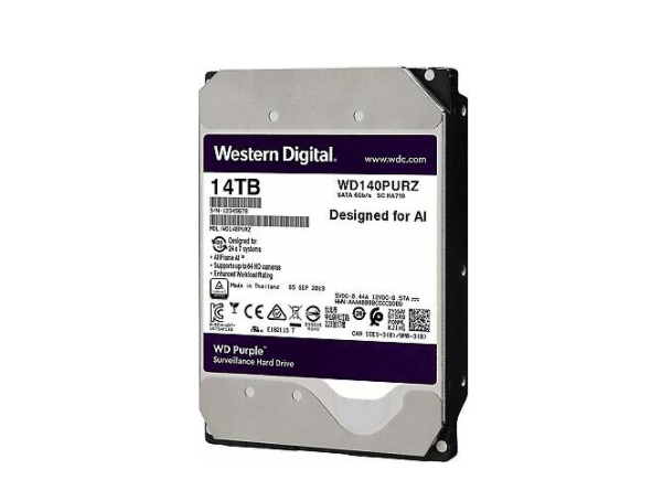 Ổ cứng chuyên dụng 14TB WESTERN PURPLE WD140PURZ