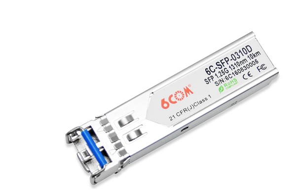 1.25Gbps SFP Optical Transceiver 6COM 6C-SFP-0310D