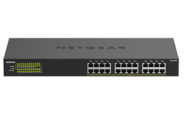 24-Port Gigabit Ethernet Unmanaged High-Power PoE+ Switch NETGEAR GS324PP