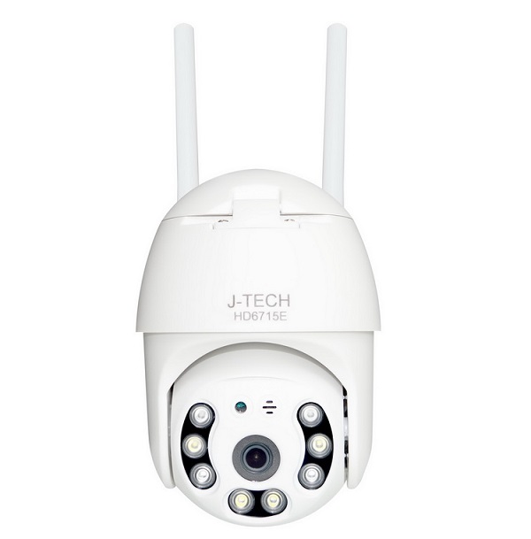 Camera IP Speed Dome hồng ngoại không dây 5.0 Megapixel J-TECH HD6715E