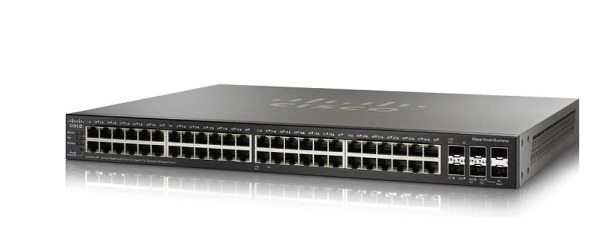 48-port Gigabit PoE Stackable Switch CISCO SG350X-48MP-K9-EU