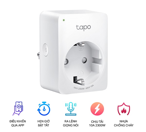 Mini Smart Wi-Fi Socket TP-LINK Tapo P100 (1-pack)