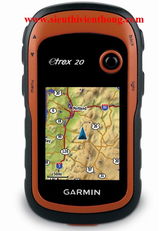 Máy định vị cầm tay GPS Garmin eTrex 20