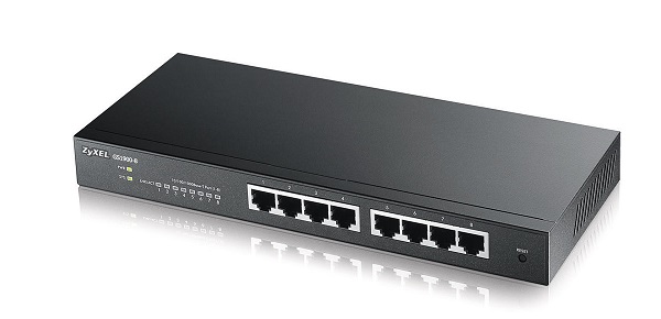 8-port GbE Smart Managed Switch ZyXEL GS1900-8