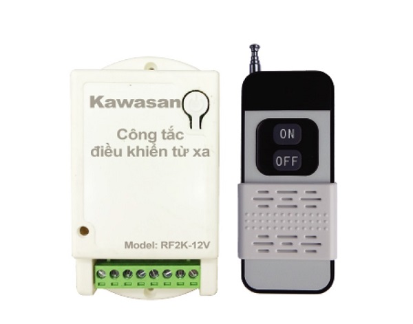 Công tắc điều khiển từ xa KAWA RF2K-12V-RM2C