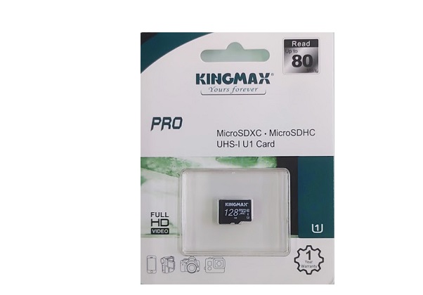 Thẻ nhớ KINGMAX KM128GMCSDUHSP 128GB (Micro SD Pro Class 10)