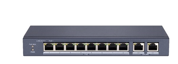 8-port 10/100Mbps PoE Switch HDPARAGON HDS-SW108POE-2T/M