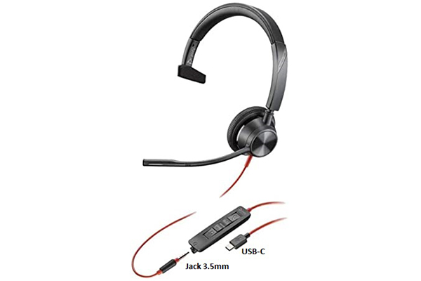 Tai nghe Headset Poly BW3315 USB-C (76J14AA)