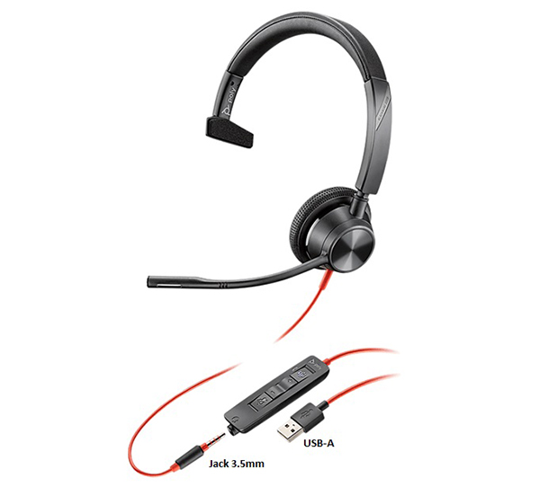 Tai nghe Headset Poly BW3315-M USB-A (76J13AA)