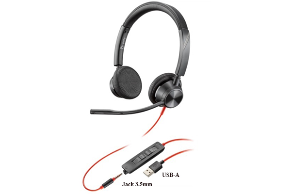 Tai nghe Headset Poly BW3325 USB-A (76J20AA)