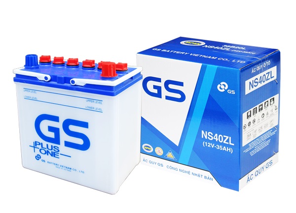 Ắc quy 12V-35Ah GS NS40ZL