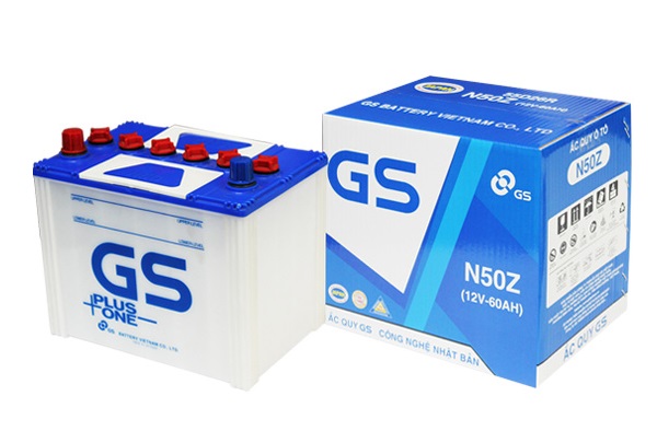 Ắc quy 12V-60Ah GS N50Z