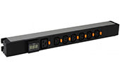 Tủ mạng-Rack Legrand SJ | Thanh nguồn PDU 7 ổ cắm có ammeter Legrand SJV-646845-BS