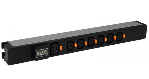 Thanh nguồn PDU 7 ổ cắm có ammeter Legrand SJV-646845-BS