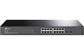 Thiết bị mạng TP-LINK | 16-Port Gigabit + 2-Port SFP Smart Switch TP-LINK TL-SG2218