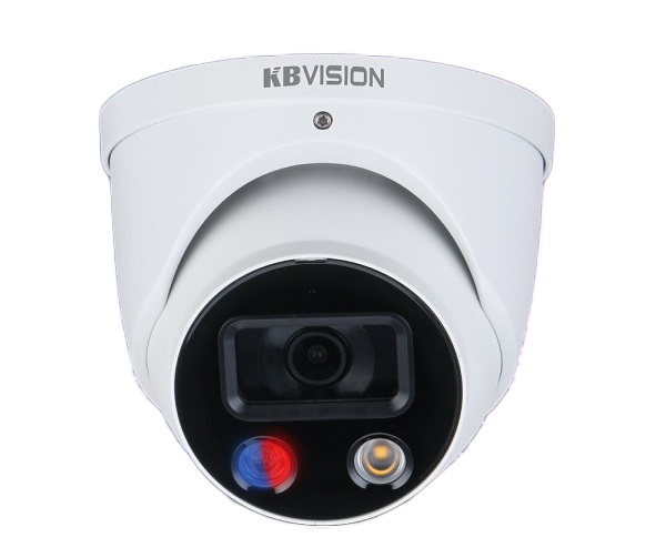 Camera IP Dome AI Full Color báo động chủ động 2.0 Megapixel KBVISION KX-CAiF2004N-TiF-A