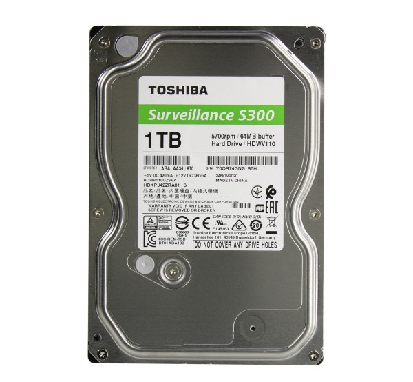 Ổ cứng chuyên dụng 1TB TOSHIBA HDWV110UZSVA