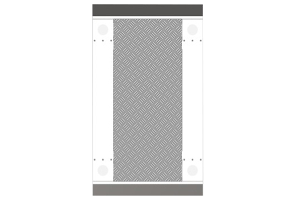 Tripod Turnstile Base Module HIKVISION DS-K3G501-BASE550-S(O-STD)