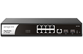 Thiết bị mạng DrayTek | 10-port Layer 2+ Gigabit Managed Switch Draytek VigorSwitch G2100