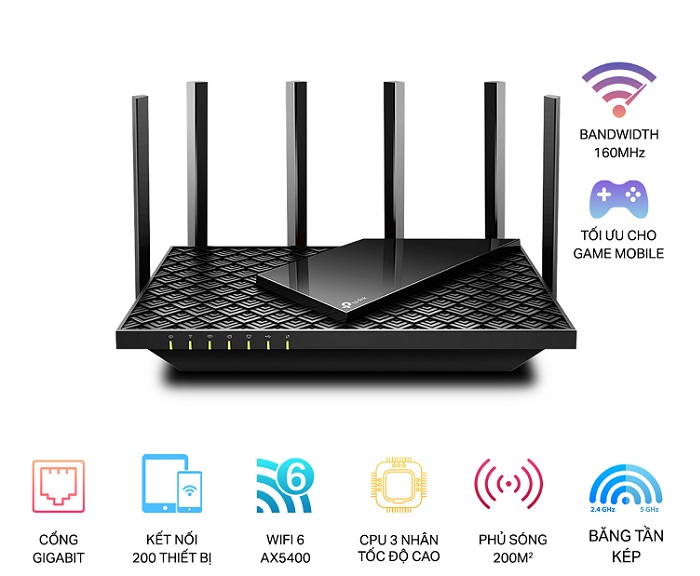 AX5400 Dual-Band Gigabit Wi-Fi 6 Router TP-LINK Archer AX73