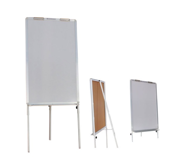 Bảng Flipchart 3 chân viết bút lông Poly Taiwan BAVICO kích thước 100x60cm