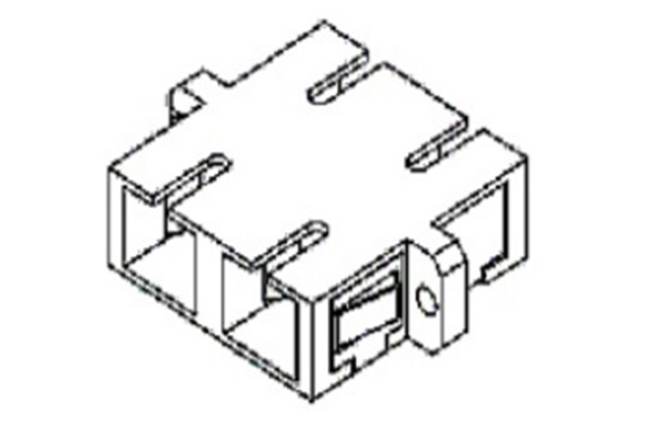 Đầu nối quang loại C multimode SC (LS-FA-SC-MM-C-2-BG-W)