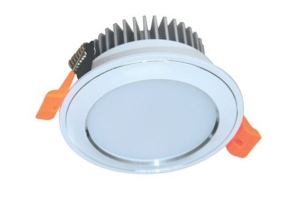 Bóng đèn LED DownLight đổi màu viền nhựa xi nano 7W DUHAL KFX1071