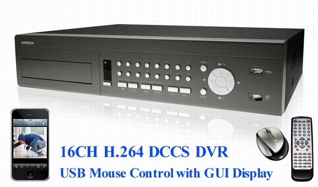 Đầu ghi hình kỹ thuật số DCCS H264 AVTECH AVC799ZB