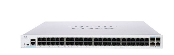 48-Port Gigabit Ethernet + 4-Port 10 Gigabit SFP+ Smart Switch CBS250-48T-4X-EU