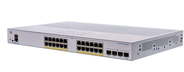 28-port Gigabit Ethernet PoE Managed Switch CISCO CBS350-24P-4G-EU