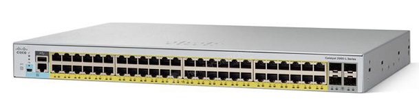 48-Port GE PoE + 4 10Gigabit SFP+ Smart Managed Switch CISCO WS-C2960L-SM-48PQ