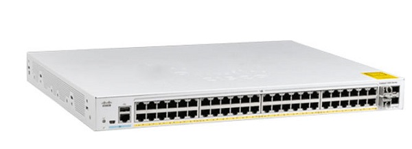 48-port Gigabit Ethernet + 4-port 1G SFP Uplinks PoE Switch Cisco C1000-48FP-4G-L